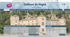 Desktop Screenshot of chateaudevogue.net